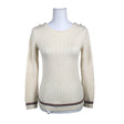 Unisex Human Woman - Kampsun, suurus 38 - Looduslik valge ()