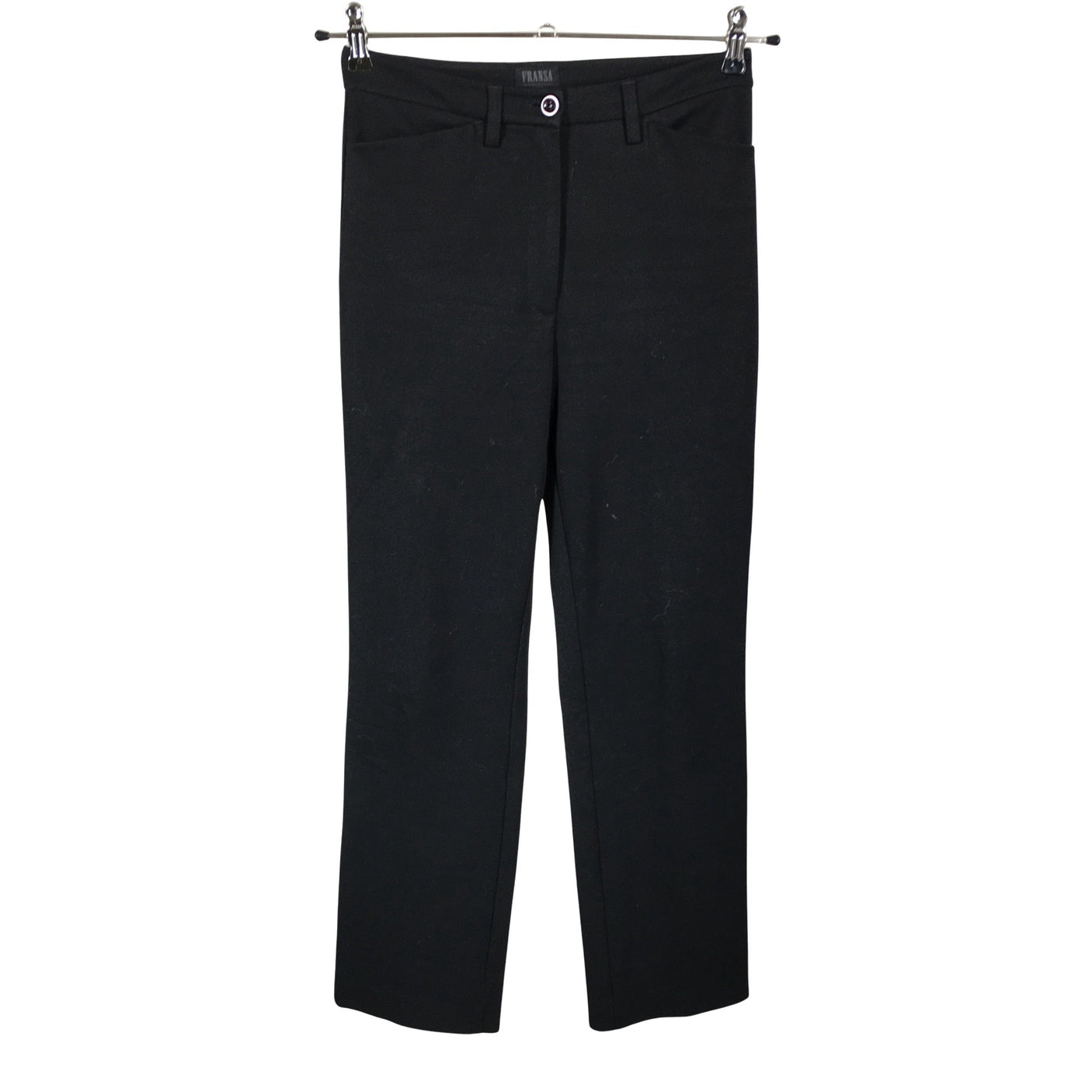 Unisex Fransa - Mittevenivad püksid, suurus 34 - Must (1)