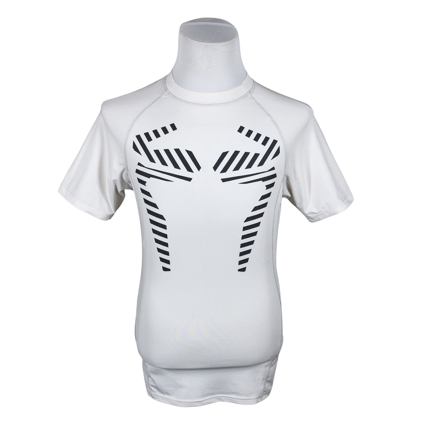 Unisex Energetics - Spordisärk, lühikesed käised, suurus L - Valge (1)