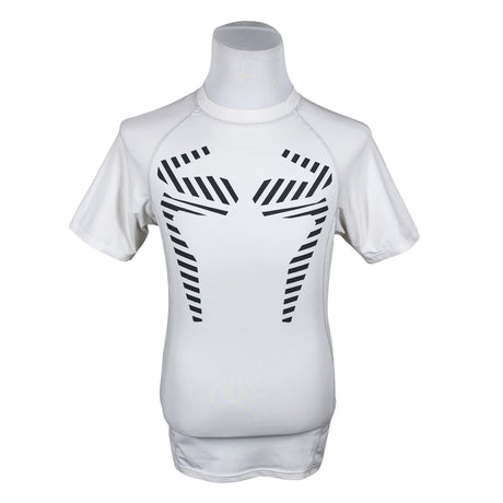 Unisex Energetics - Spordisärk, lühikesed käised, suurus L - Valge ()