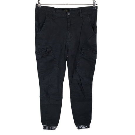 Unisex Siksilk - Cargo-püksid, suurus M - Must ()