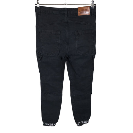 Unisex Siksilk - Cargo-püksid, suurus M - Must (2)