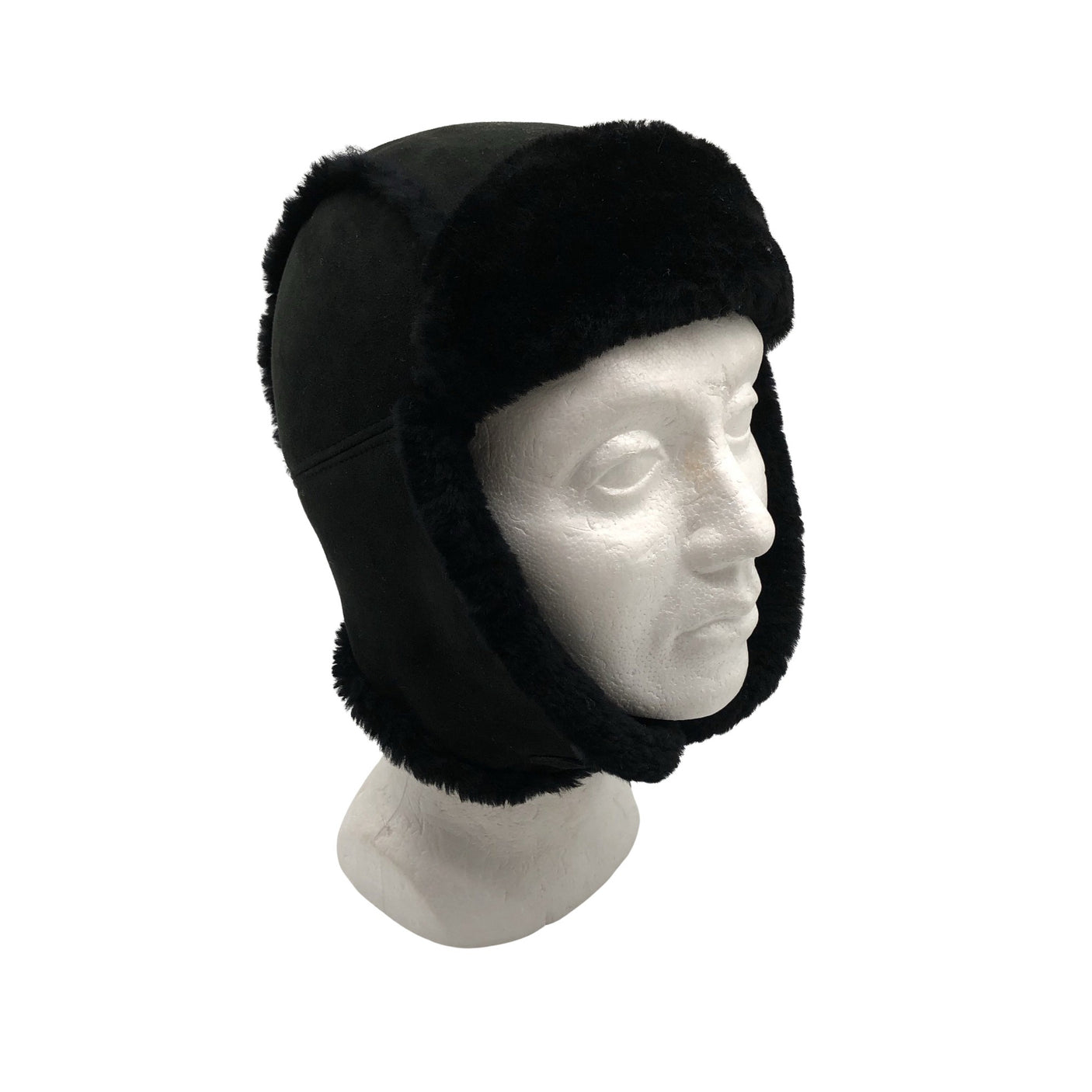 Unisex Ugg - Talvemüts, suurus 58 - 60 cm - Must (1)