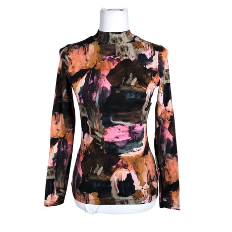 Unisex Aarrelabel - Trikotaažist pluus, suurus 36 - Oranž ()