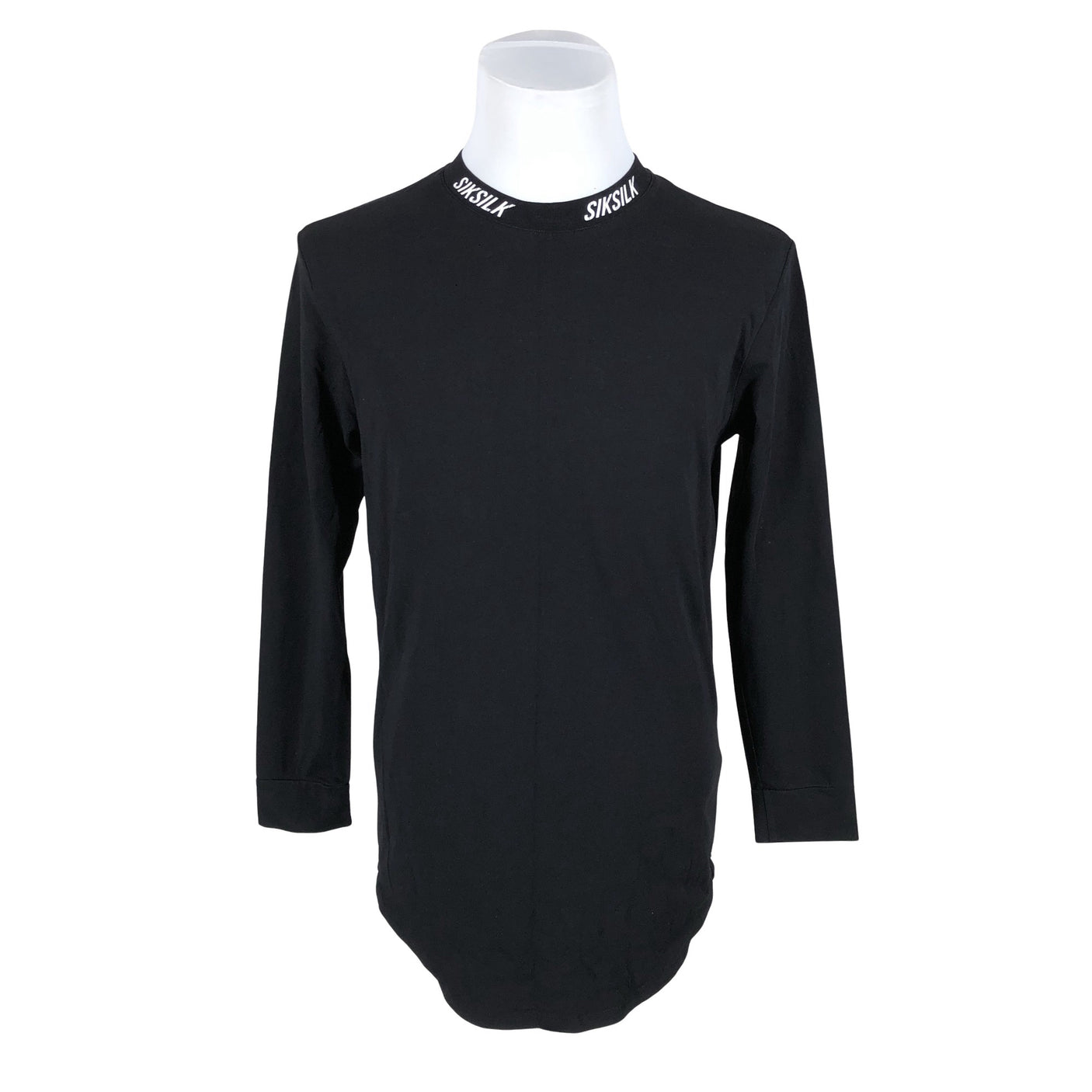Unisex Siksilk - Trikotaažist pluus, suurus L - Must (1)
