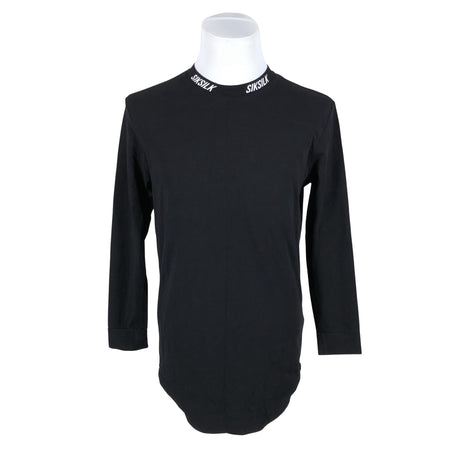 Unisex Siksilk - Trikotaažist pluus, suurus L - Must ()
