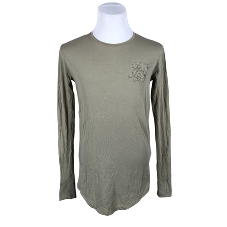 Unisex Siksilk - Trikotaažist pluus, suurus S - Roheline ()
