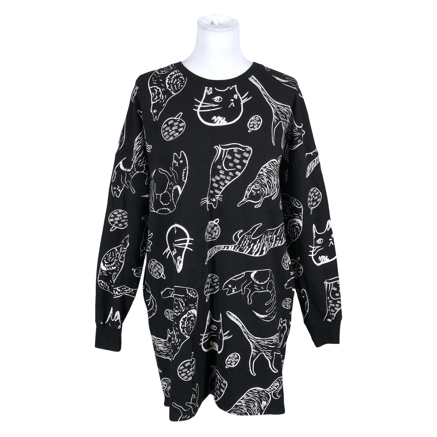 Unisex Nanso - Dressikangast kleit, suurus 40 - Must (1)