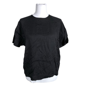 Unisex Makia - Lühikeste käistega pluus, suurus 34 - Must (1)