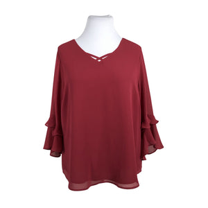 Unisex Create - Pluus, suurus 46 - Punane (1)