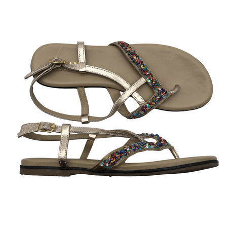 Unisex Lascana - Rihmikud, suurus 41 - Kuld ()