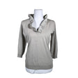 Unisex Anis White - Kampsun, suurus 40 - Hall ()