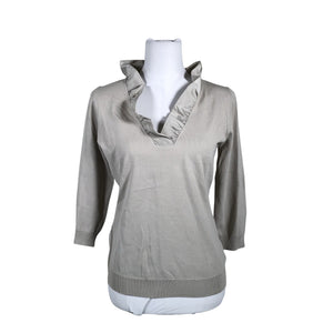 Unisex Anis White - Kampsun, suurus 40 - Hall (1)