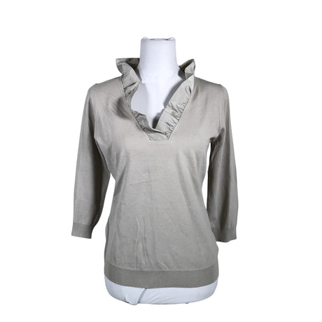 Unisex Anis White - Kampsun, suurus 40 - Hall ()