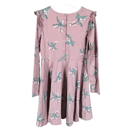 Unisex Polarn O. Pyret - Trikotaažist kleit, suurus 134 - 140 - Heleroosa (2)