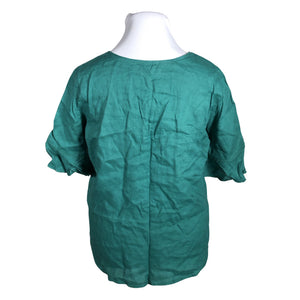 Unisex Benetton - Lühikeste käistega pluus, suurus 42 - Roheline (2)