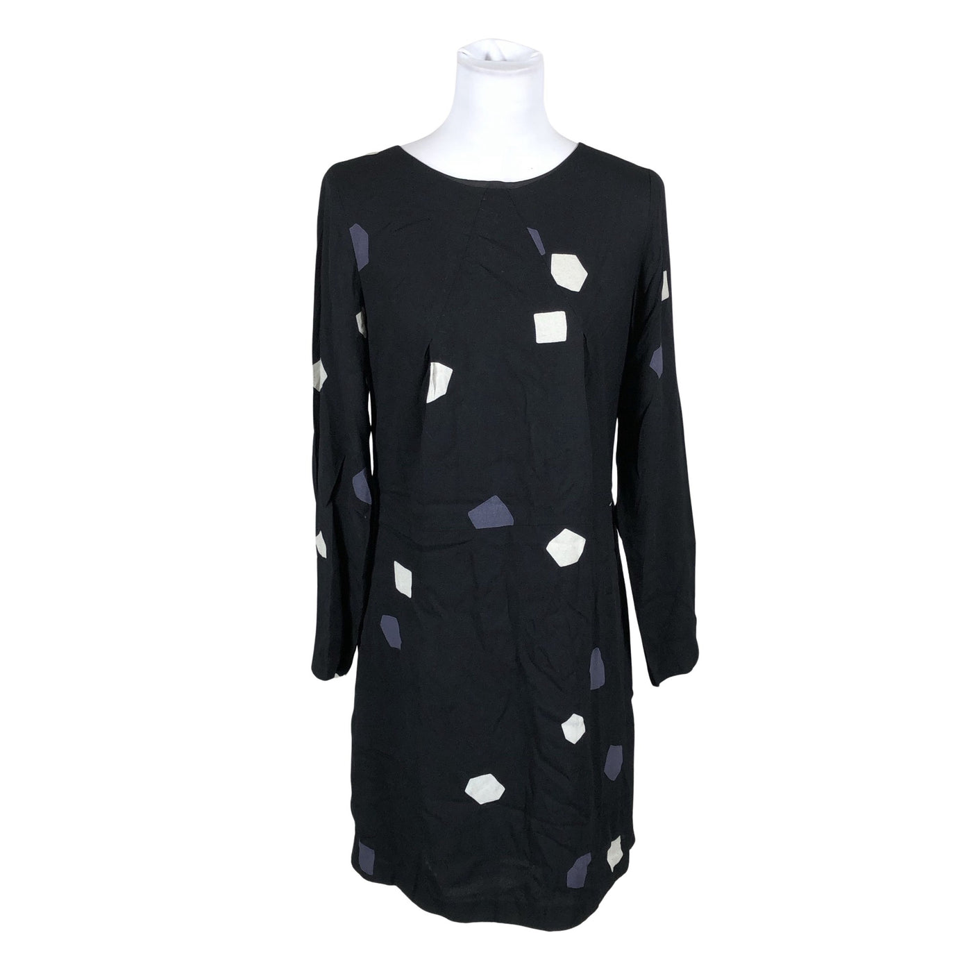 Unisex Selected - Mitteveniv kleit, suurus 38 - Must (1)