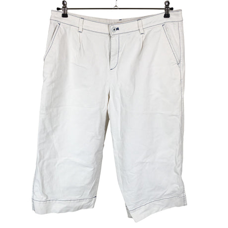Unisex Esprit - Mittevenivad poolpikad püksid, suurus 44 - Valge ()