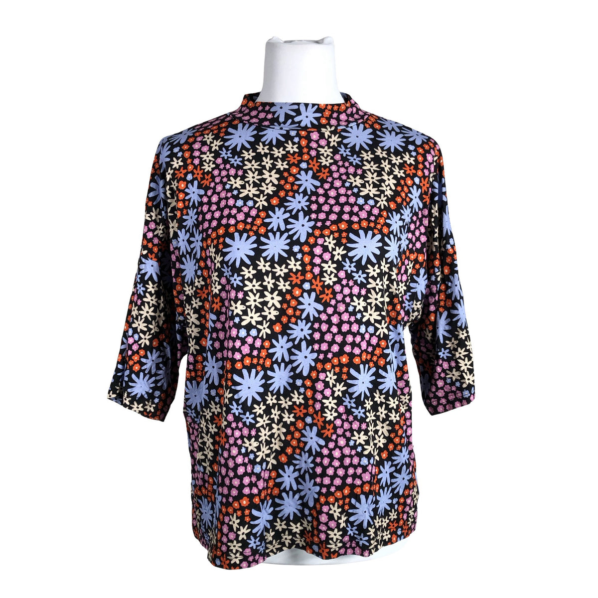 Unisex Aarrelabel - Trikotaažist pluus, suurus 38 - Must (1)