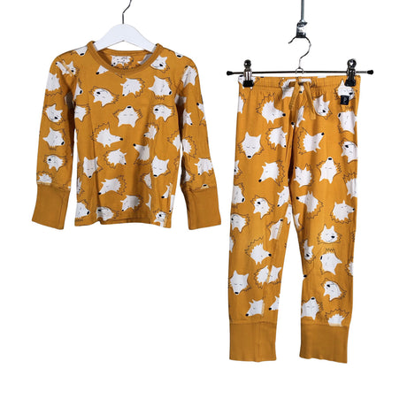 Unisex Polarn O. Pyret - Ööpesu, suurus 98 - 104 - Oranž ()