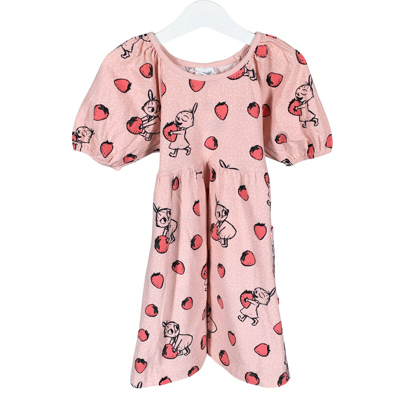 Unisex Moomin by Martinex - Trikotaažist kleit, suurus 104 - 110 - Heleroosa (1)