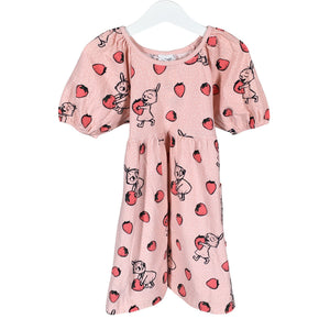 Unisex Moomin by Martinex - Trikotaažist kleit, suurus 104 - 110 - Heleroosa (1)