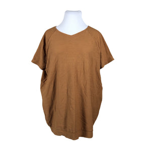 Unisex NOSH - Trikotaažist tuunika, suurus 42 - Pruun (1)