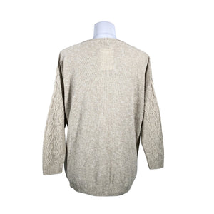Unisex Massimo Dutti - Kampsun, suurus 38 - Beige (2)