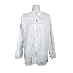 Unisex own by basics - Pluus, suurus 40 - Valge (1)