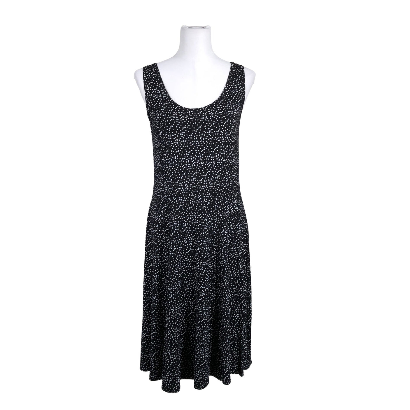 Unisex Fransa - Trikotaažist kleit, suurus 40 - Must (1)