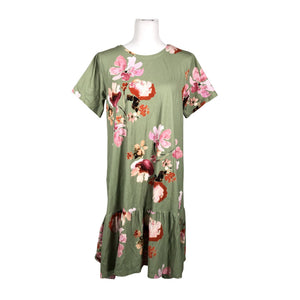 Unisex Kaiko - Trikotaažist kleit, suurus 38 - Roheline (1)