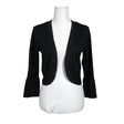 Unisex Kaffe - Kootud boolero, suurus 40 - Must ()