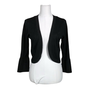 Unisex Kaffe - Kootud boolero, suurus 40 - Must (1)
