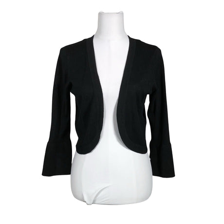 Unisex Kaffe - Kootud boolero, suurus 40 - Must ()