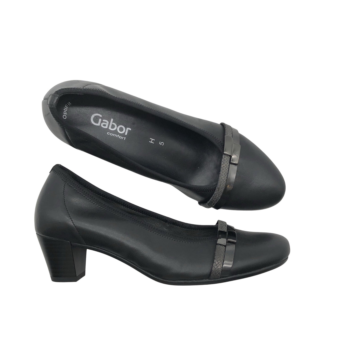 Unisex Gabor - Kontsakingad, suurus 38 - Must (1)