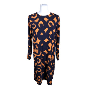 Unisex Marimekko - Trikotaažist kleit, suurus 40 - Sinine (1)