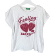 Unisex Benetton - T-särk, suurus 140 - 146 - Valge ()