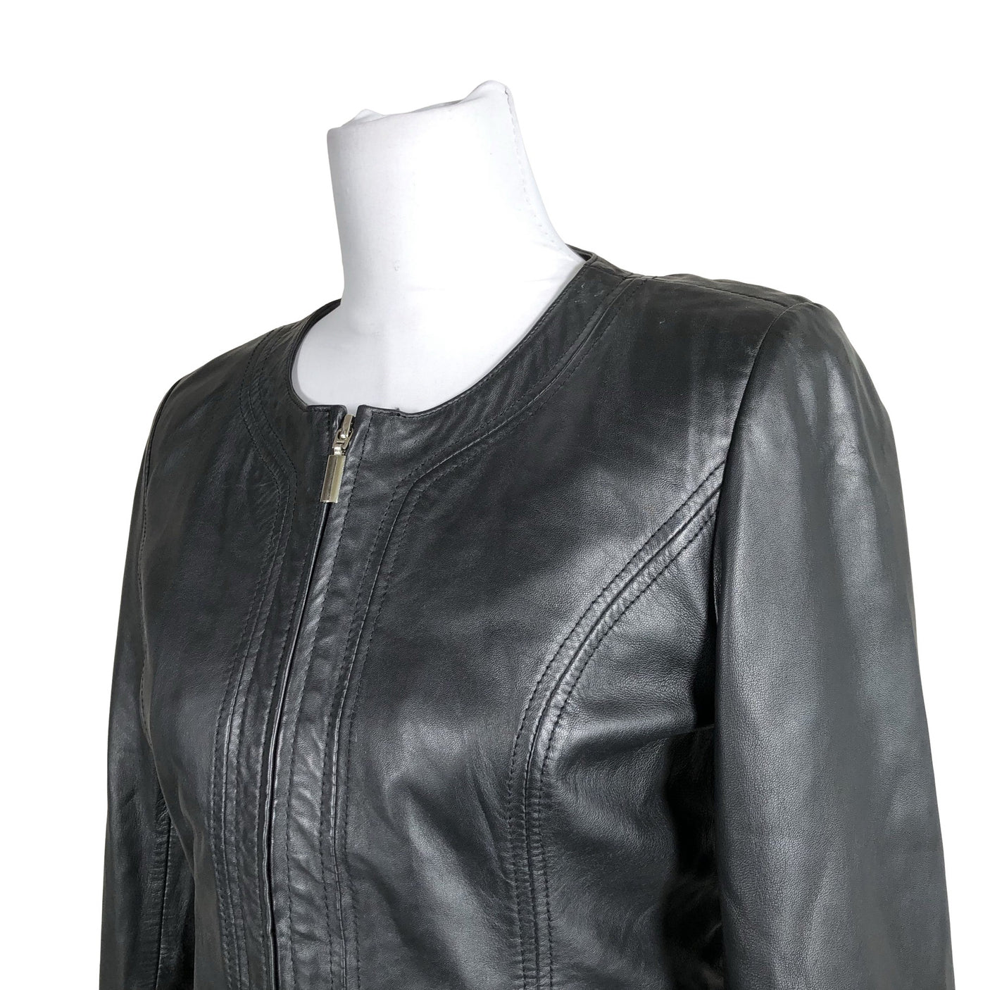 Unisex Andiata - Nahktagi, suurus 36 - Must (2)