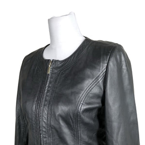 Unisex Andiata - Nahktagi, suurus 36 - Must (2)