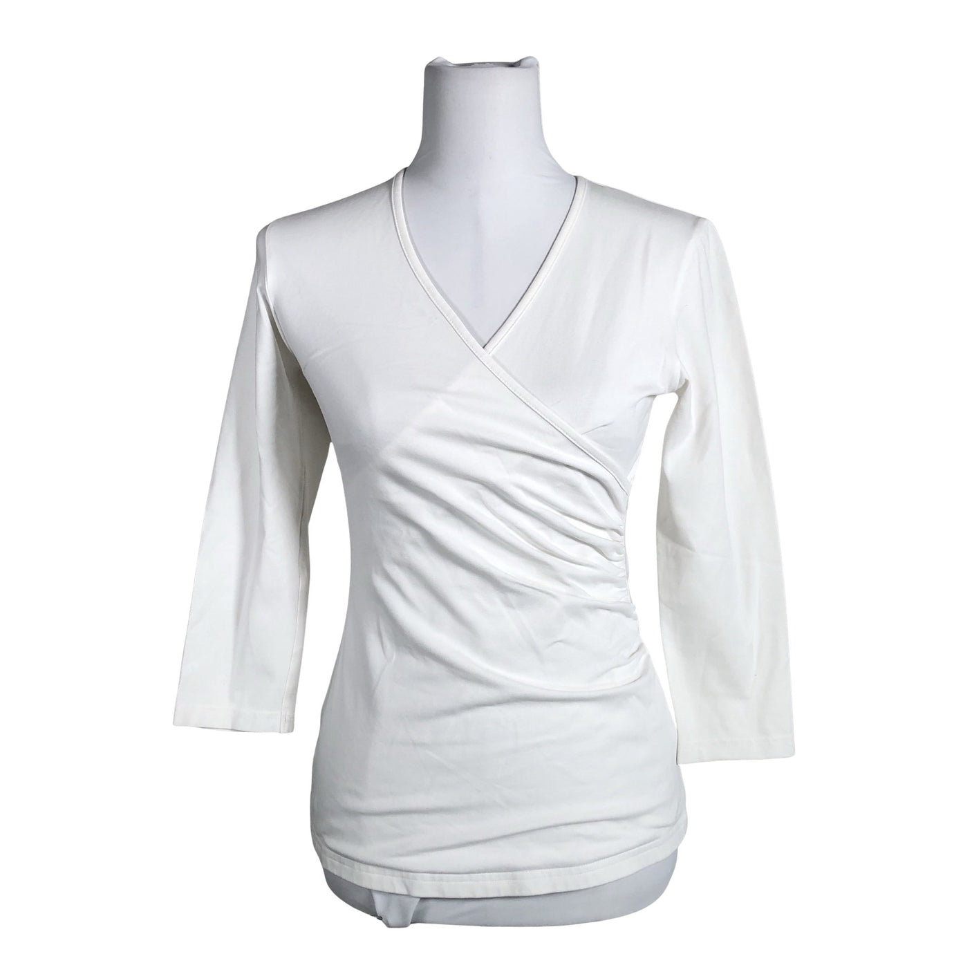 Unisex Andiata - Trikotaažist pluus, suurus 36 - Valge (1)