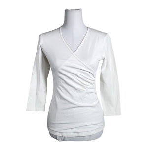 Unisex Andiata - Trikotaažist pluus, suurus 36 - Valge (1)
