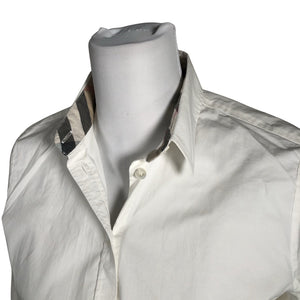 Unisex Burberry Brit - Triiksärk, suurus 40 - Valge (3)