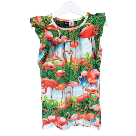 Unisex Molo Kids - Trikotaažist kleit, suurus 98 - 104 - Roheline ()
