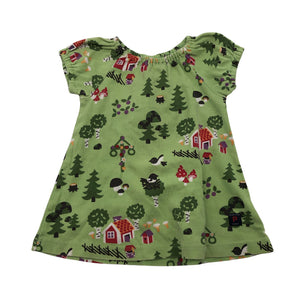 Unisex Polarn O. Pyret - Trikotaažist kleit, suurus 62 - 68 - Roheline (1)