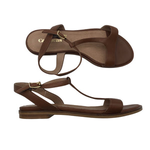 Unisex Carmen's - Rihmikud, suurus 37 - Pruun (1)