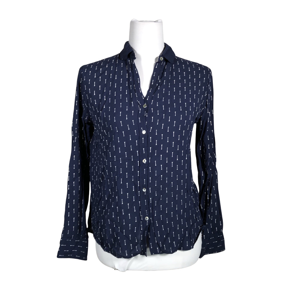 Unisex Mustang - Pluus, suurus 38 - Sinine (1)