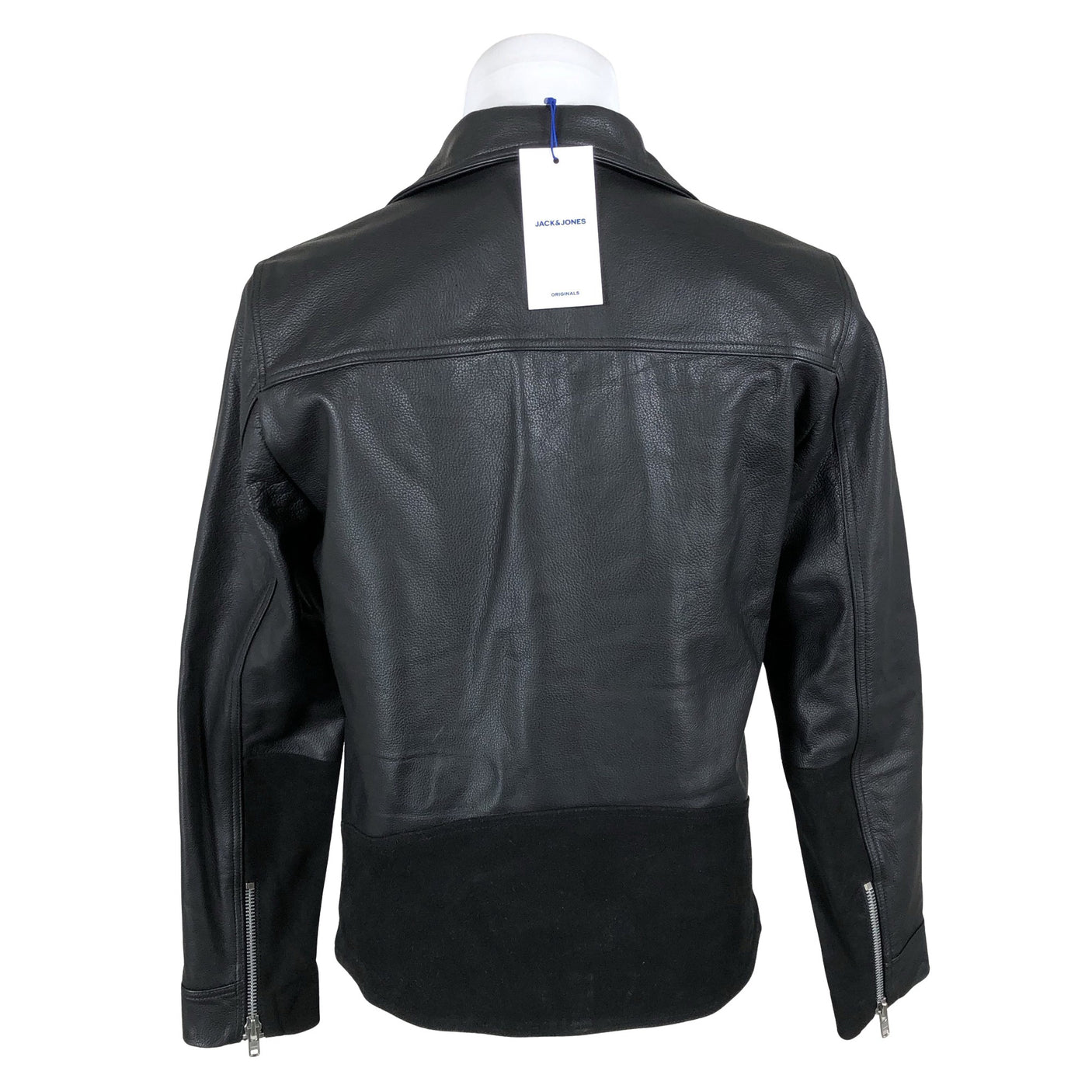 Unisex Jack & Jones - Nahktagi, suurus M - Must (2)