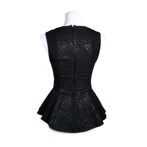 Unisex Silvian Heach - Pidulik top, suurus 34 - Must (2)