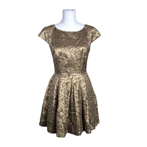 Unisex French Connection - Mitteveniv kleit, suurus 38 - Kuld (1)
