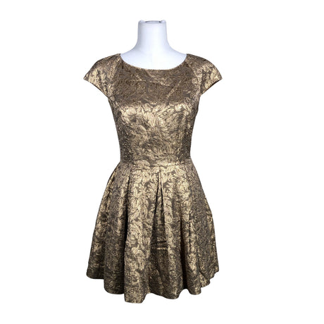 Unisex French Connection - Mitteveniv kleit, suurus 38 - Kuld ()